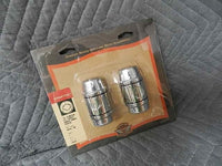 
              54341-96 NEW OEM 1991-1999 HARLEY-DAVIDSON DYNA CHROME UPPER SHOCK TOWER COVERS
            