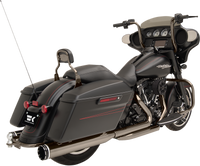 
              1800-1968 NEW KROMEWERKS 2-INTO-2 CROSSOVER W/4" ECLIPSE MUFFERS FITS 2009-2016 HARLEY TOURING
            