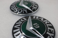 
              14100547 14100546 NEW OEM 2009-2023 HARLEY-DAVIDSON TOURING CVO FUEL TANK MEDALLIONS
            