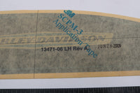 
              13471-06 NEW OEM 2006 HARLEY-DAVIDSON SPORTSTER LEFT FUEL TANK DECAL
            