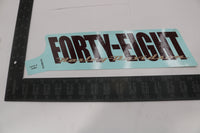 
              14100510 NEW OEM HARLEY-DAVIDSON SPORTSTER XL1200X LEFT GAS TANK DECAL SPORTSTER FORTY EIGHT 48
            