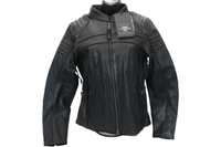 
              98004-22VW NWT HARLEY-DAVIDSON LEATHER JACKET HEATHER AVE TRIPLE VENT MEDIUM WOM
            
