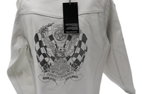 
              97045-23VW NWT HARLEY-DAVIDSON WOMENS LEATHER JACKET 120TH ANNIVERSARY X-LARGE
            