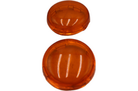 
              68973-00 OEM NTO 2000-2024 HARLEY-DAVIDSON SOFTAIL DYNA TOURING TURN SIGNAL LENS
            