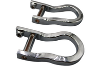 
              84072462 NEW OEM 2007-2019 GMC SIERRA CHEVROLET SILVERADO 1500 TOW HOOKS CHROME
            