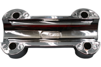 
              56895-08 NEW OEM 2006-2008 HARLEY-DAVIDSON DYNA CHROME HANDLEBAR CLAMP
            