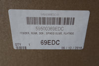 
              59500369EDC NEW OEM 2017 HARLEY-DAVIDSON FLHTKSE  CVO REAR FENDER OLIVE SPIKED
            