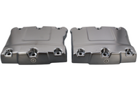 
              17595-10 NEW OEM 2012-2017 HARLEY-DAVIDSON SOFTAIL UPPER ROCKER COVERS SATIN PAIR
            