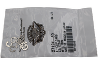 
              27124-89 NEW OEM 1984-2006  HARLEY-DAVIDSON CARBURATOR E-CLIP 10-PACK
            