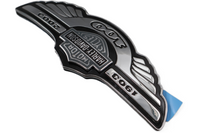 
              62231-03A NEW OEM 2003 HARLEY-DAVIDSON FXD DYNA TOURING 100TH ANNIVERSARY RIGHT FUEL TANK MEDALLION
            
