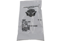 
              7887 NEW OEM HARLEY-DAVIDSON HEX NYLON CAP NUT 2-PACK 1/4"-20 X 7/16"
            